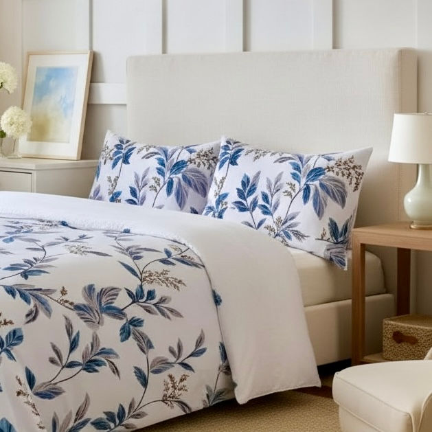 Pikkukuva: Mia Leaf Reversible Duvet Set
