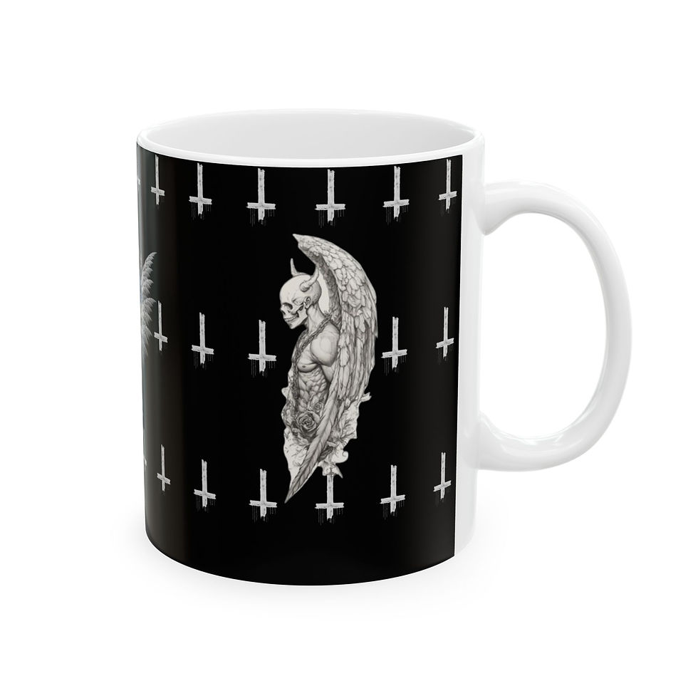 Thumbnail: Gothic Floral Sword Mug