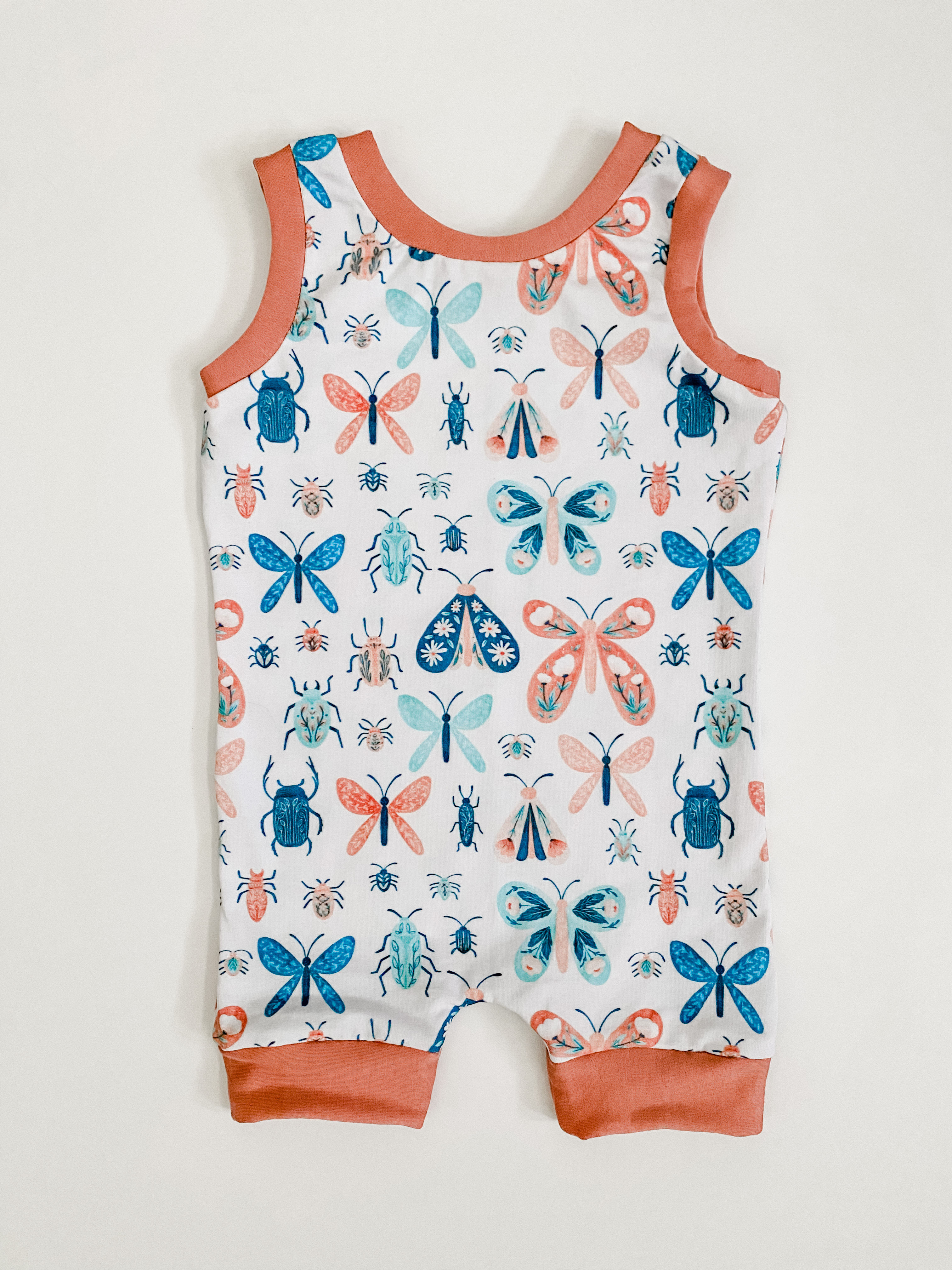 Butterflies and Bugs Romper