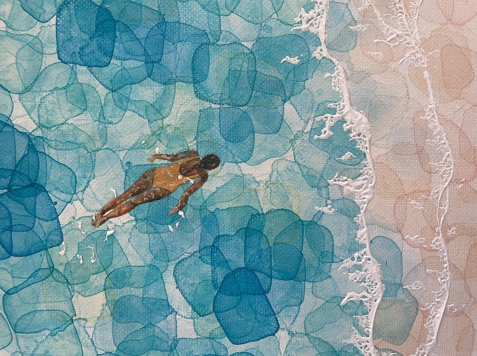 Thumbnail: Surfer girl