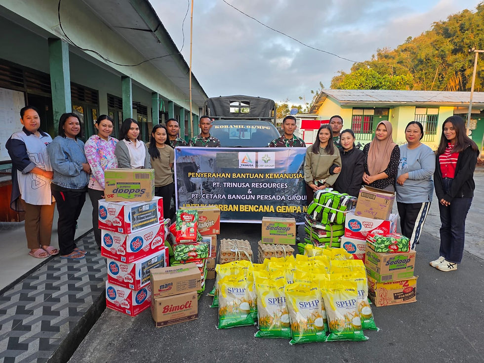 Standing Together in Times of Need: Trinusa Resources Provides Humanitarian Assistance Valued at IDR 2 Billion for NTT Disaster Relief