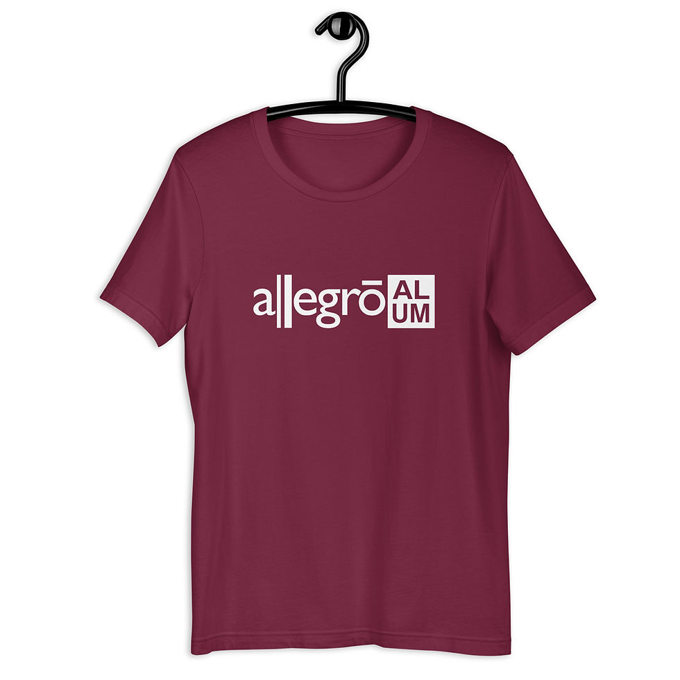 Thumbnail: Allegro Alum Unisex t-shirt