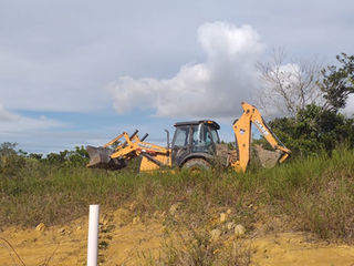 APLB Delegacia Costa do Descobrimento, em visita ao terreno, que será  preparado, para em breve ter 
