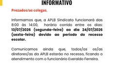 INFORMATIVO RECESSO