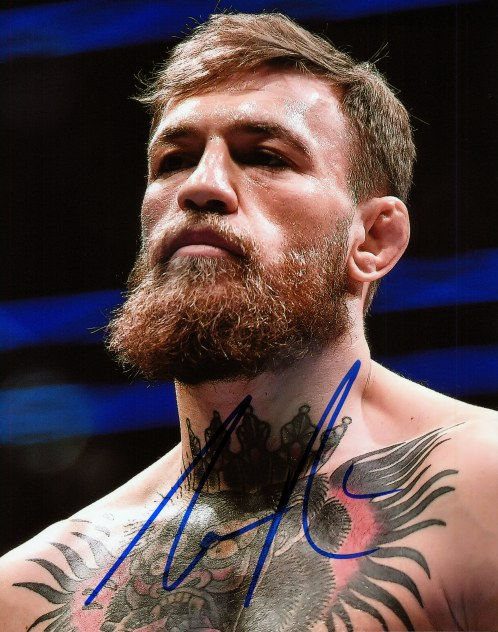 Conor McGreegor from UFC Signed 8x10 Photo