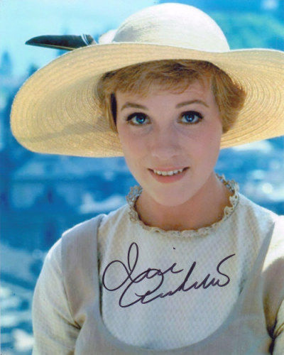 Julie Andrews - Sound Of Music Signed 8x10 Photo