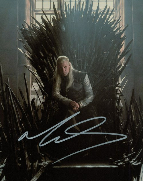Matt Smith from House Of The Dragon Signed 8x10 Photo