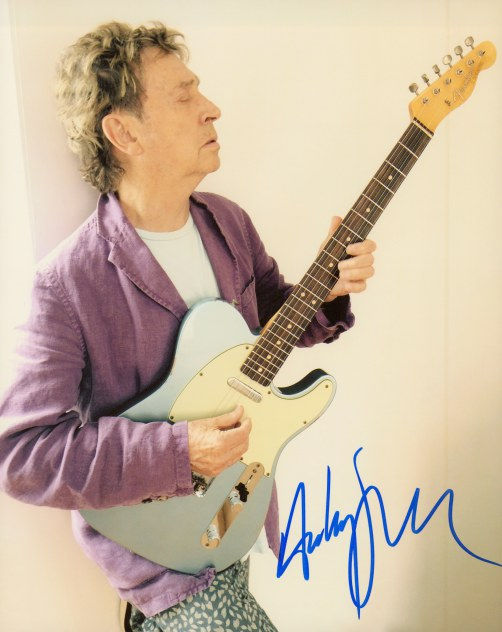 Andy Summers from The Police Signed 8x10 Photo
