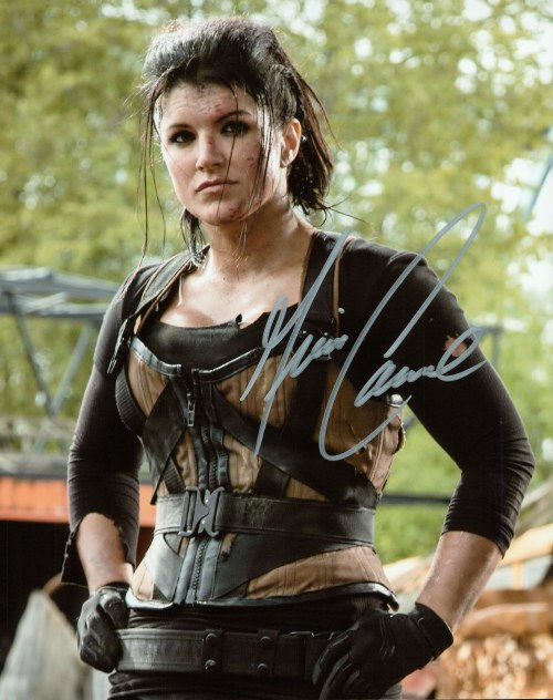 Gina Carano from The Mandalorian Signed 8x10 Photo