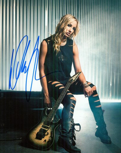 Nita Strauss Signed 8x10 Photo