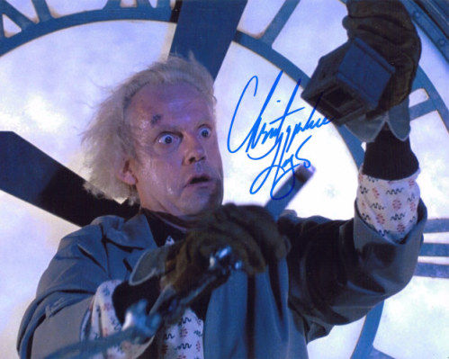 Christopher Lloyd - Back To The Future Signed 8x10 Photo