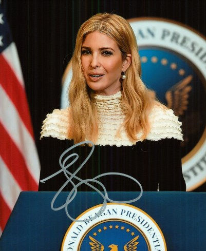 Ivanka Trump Signed 8x10 Photo