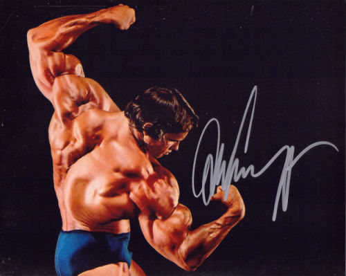 Arnold Schwarzenegger Signed 8x10 Photo