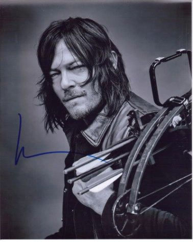 Norman Reedus - The Walking Dead Signed 8x10 Photo
