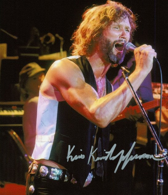 Kris Kristofferson from A Star Is Born Signed 8x10 Photo