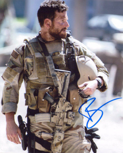 Bradley Cooper - American Sniper Signed 8x10 Photo