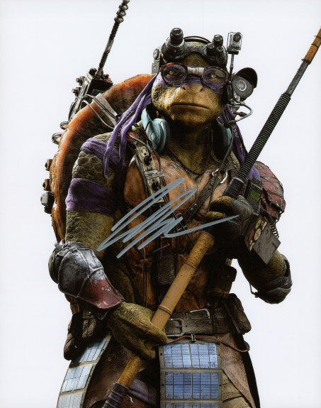 Jeremy Howard - Teenage Mutant Ninja Turtles Signed 8x10 Photo