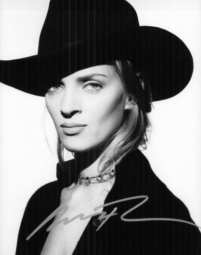 Uma Thurman Signed 8x10 Photo