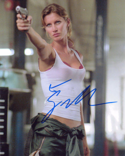 Giselle Bundchen Signed 8x10 Photo