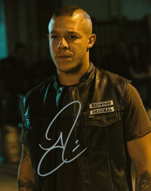 Theo Rossi from Sons Of Anarchy Signed 8x10 Photo