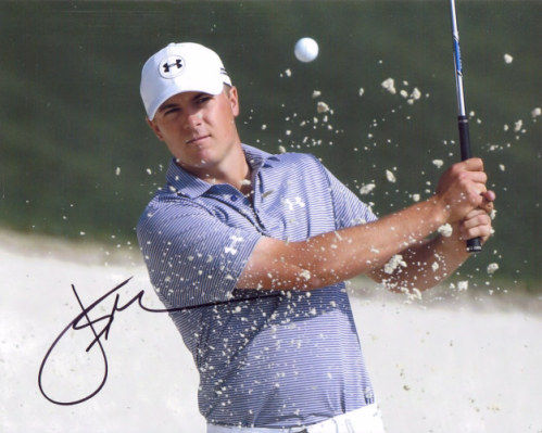 Jordan Spieth Signed 8x10 Photo