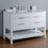 Thumbnail: Rochester 48" White Single Sink Vanity