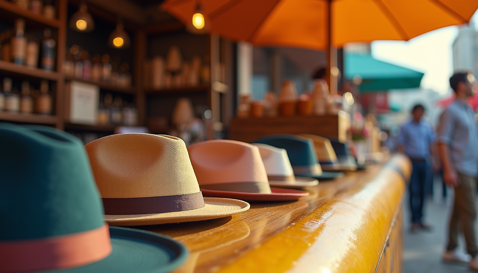 We Offer An Unforgettable, One-of-a-Kind Experience with Our Custom Hat Bar Party!