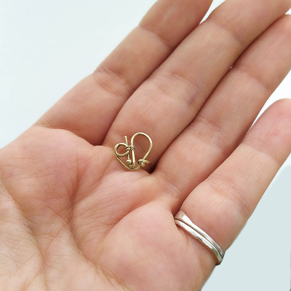 Thumbnail: Picasso Heart Earrings