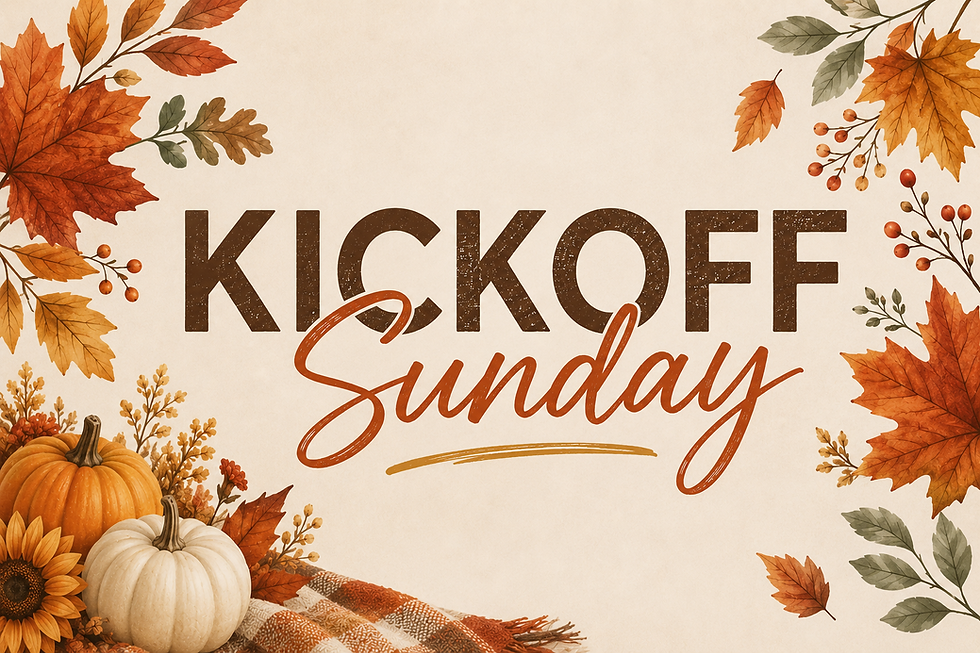 Kickoff Sunday
