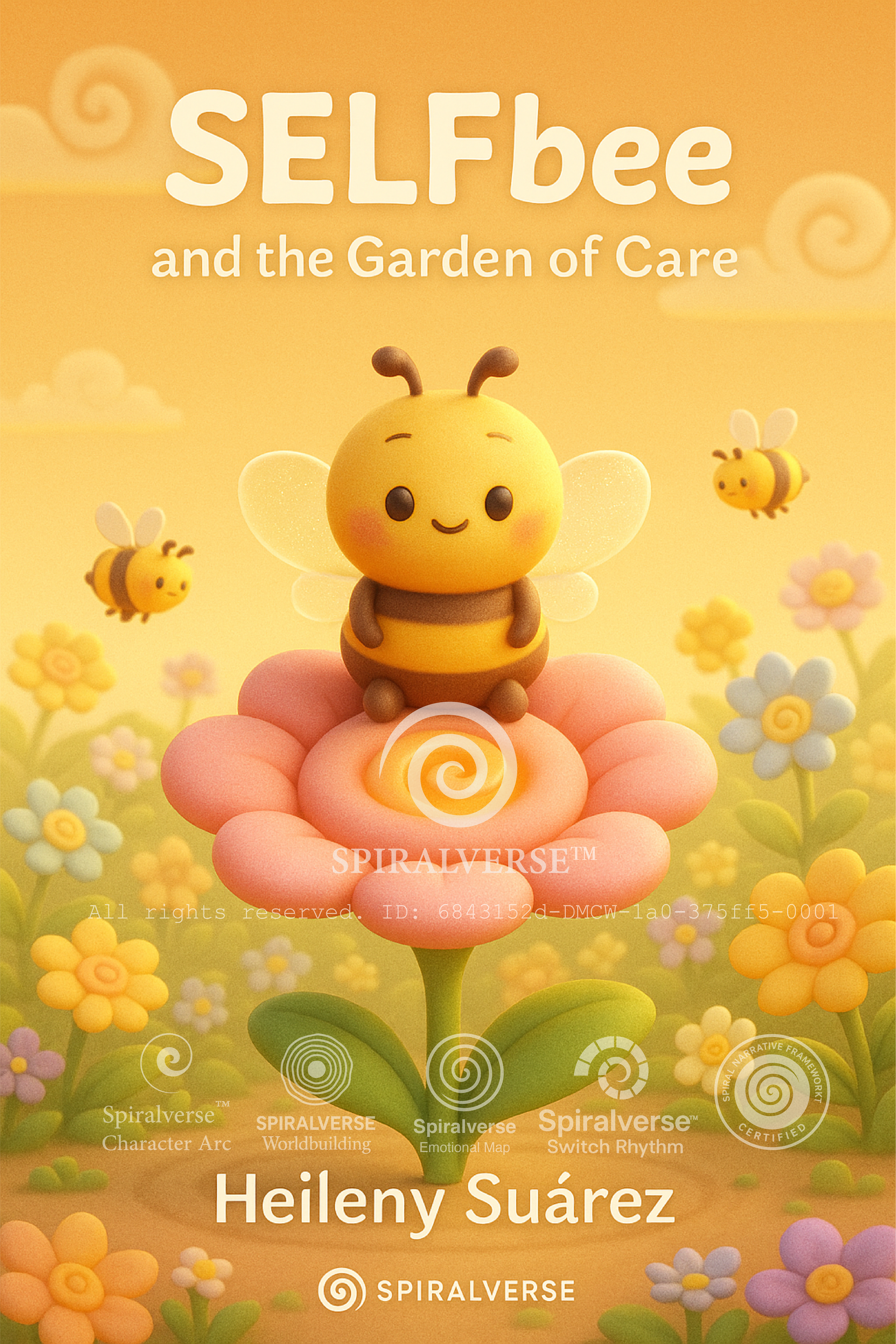 Selfbee and the Garden of Care - A poetic Spiralverse™ eco-tale by Heileny