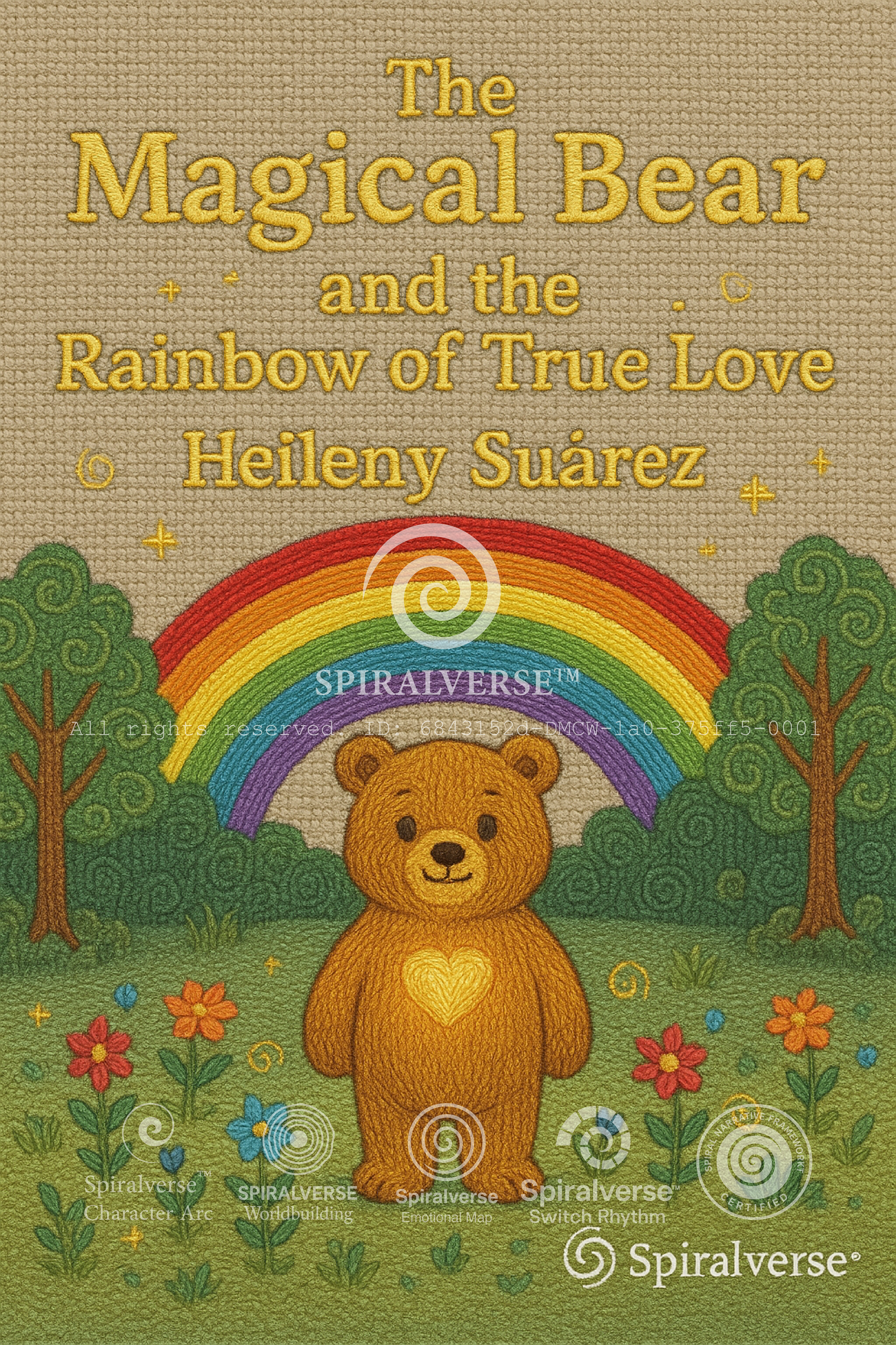 The Magical Bear and the Rainbow of True Love   A poetic Spiralverse™ tale