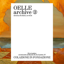 ALT IMMAGINE Da definire in base all'immagine effettivamente utilizzata per la copertina della mostra OELLE archive ②