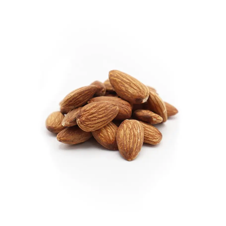Dry-roasted almonds jumbo extra-large, naturally crunchy and nutrient-rich snack.