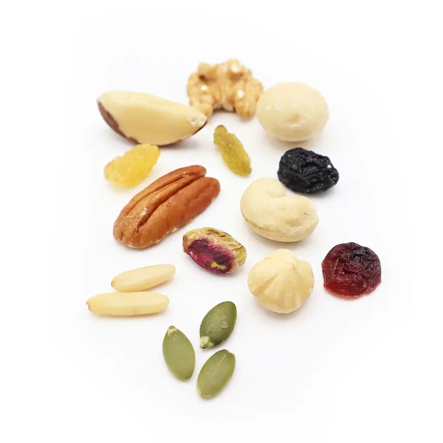 Premium Raw mix nuts unroasted, natural blend for snacking, baking, and healthy eating.