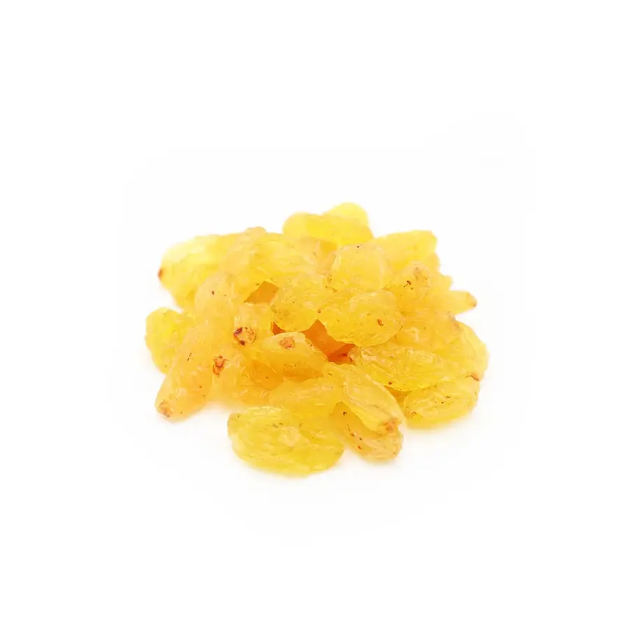 Premium African jumbo golden raisins naturally sweet, plump, and chewy.