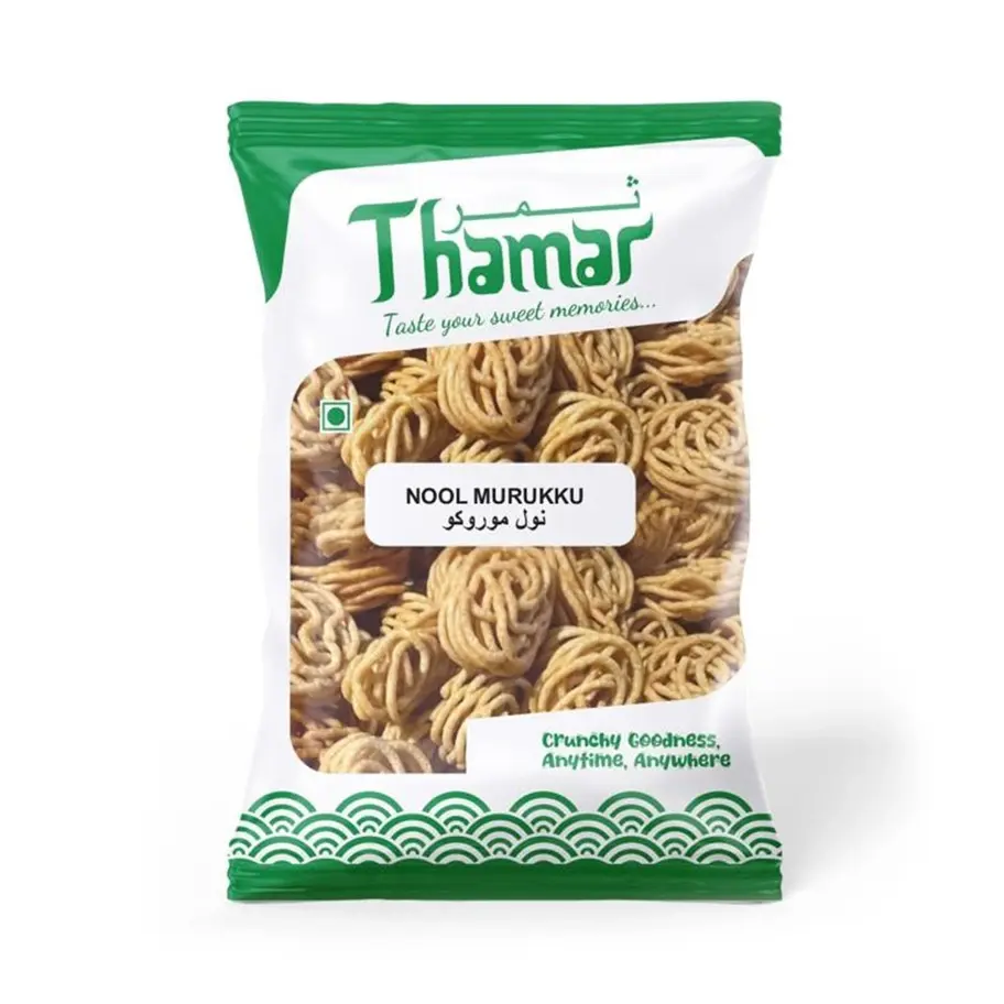Thamar Nool Murukku 150 GM – crispy South Indian snack with delicate, thread-like texture.