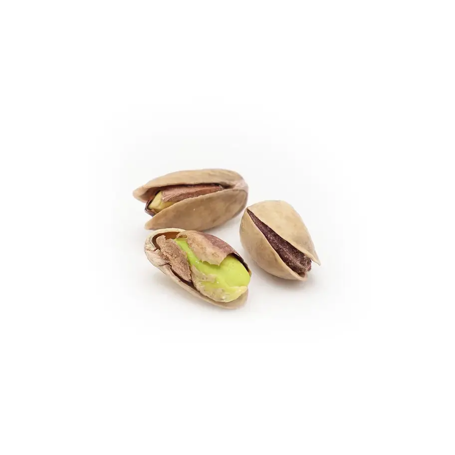 Dry-roasted premium Antep pistachios crisp, flavorful, and nutrient-rich.