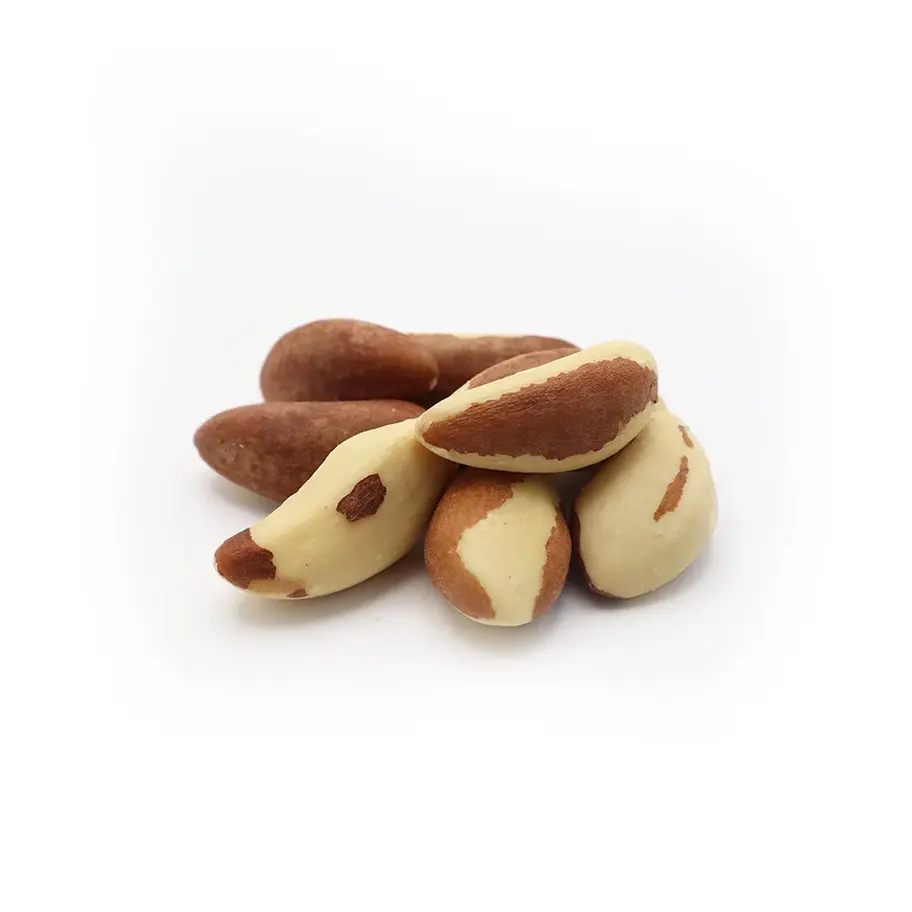 Raw Brazil nuts large, nutrient-rich nuts with a buttery texture.