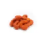 Dry-roasted jumbo cashew nuts chili-flavored, spicy, and crunchy.