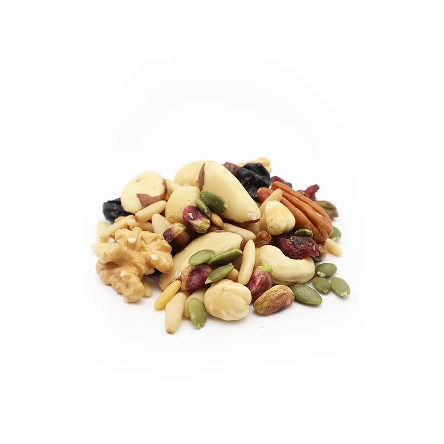 Premium Raw mix nuts unroasted, natural blend for snacking, baking, and healthy eating.