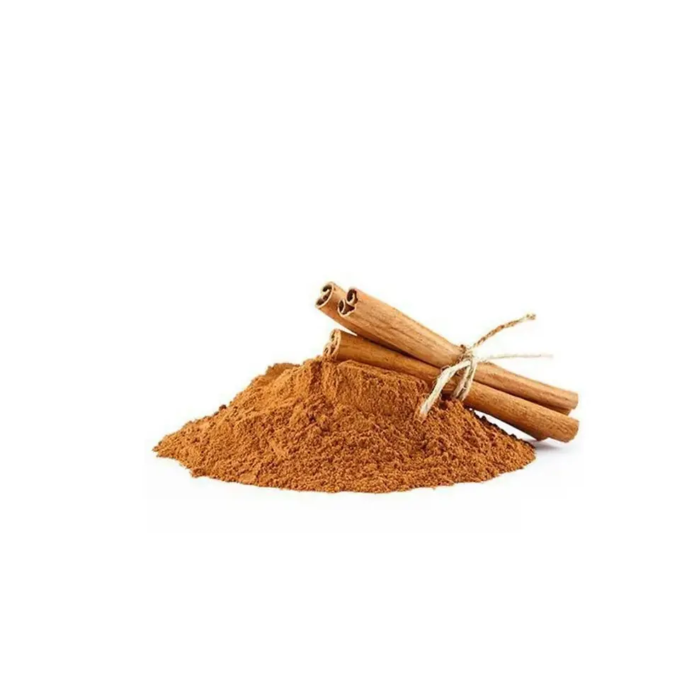 Cinnamon powder finely ground warm spice for baking, beverages, and curries.