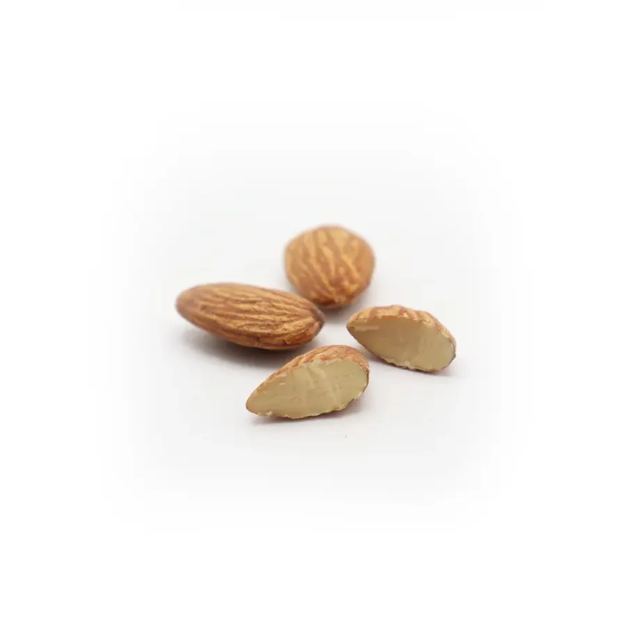 Dry-roasted almonds jumbo extra-large, naturally crunchy and nutrient-rich snack.