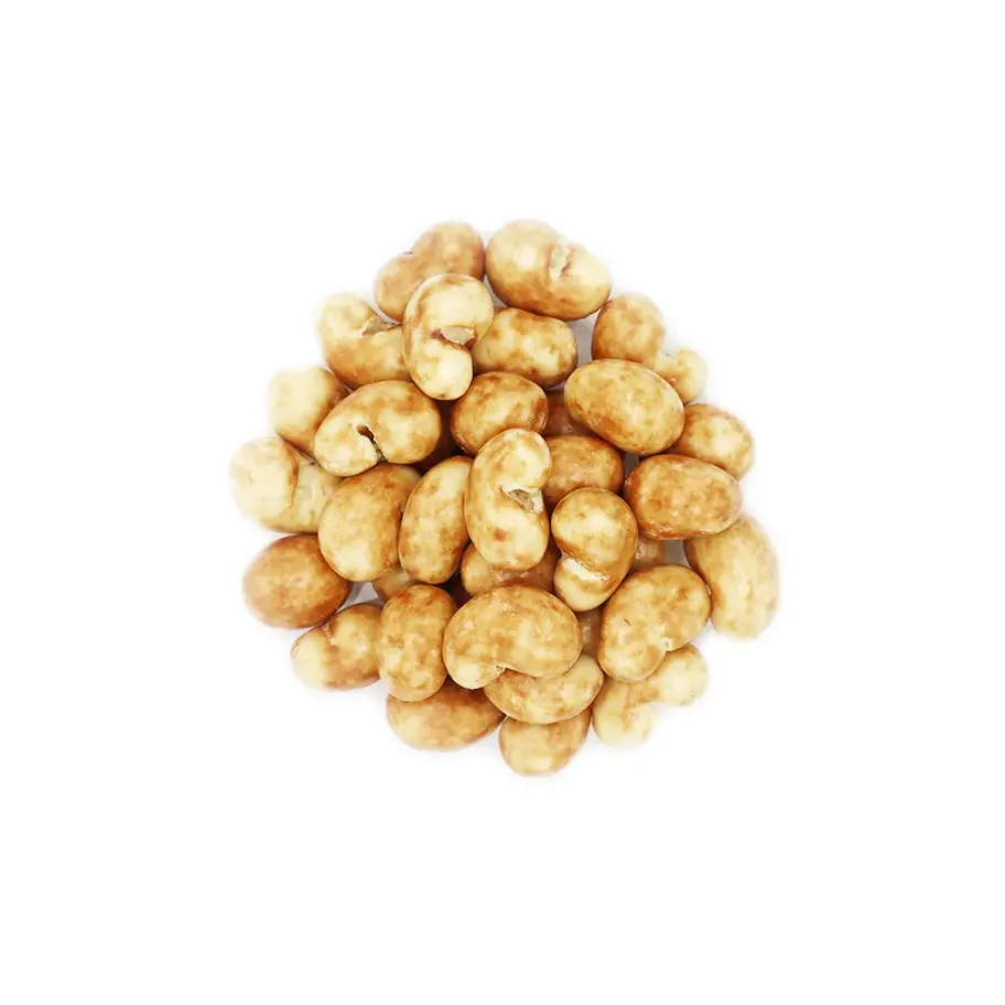 Caramel Chocolate Coated Cashews – premium roasted cashews covered in smooth chocolate.