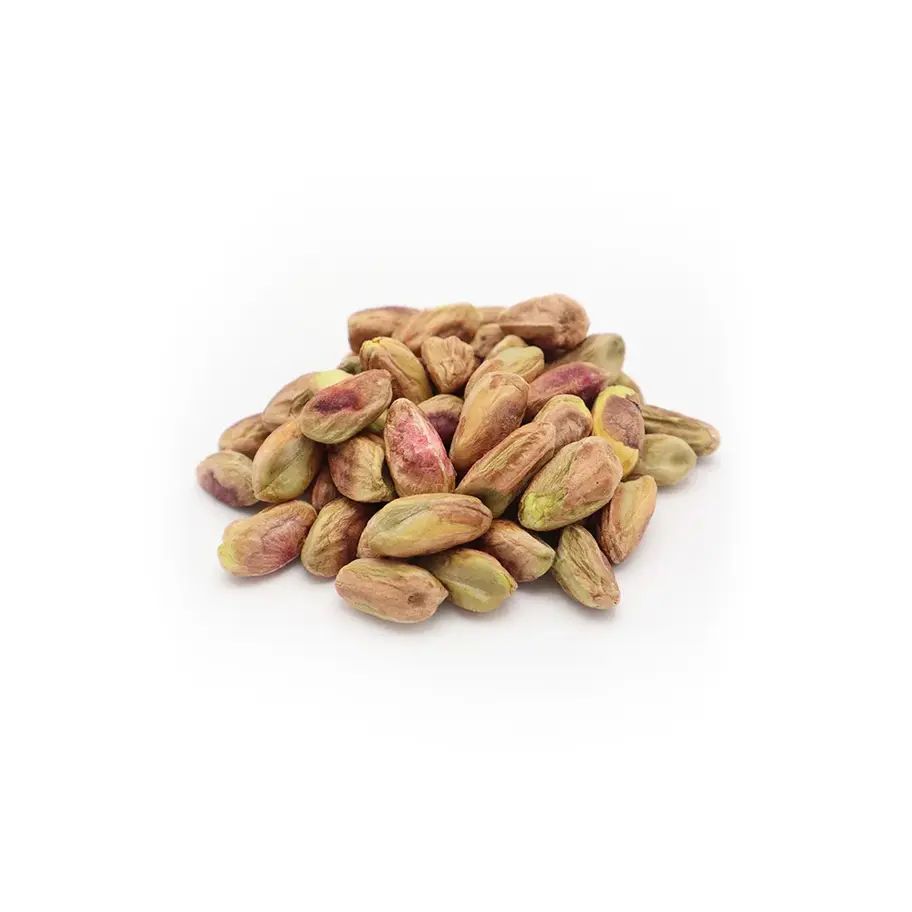 Raw jumbo pistachio kernels extra-large, naturally shelled, and nutrient-rich.