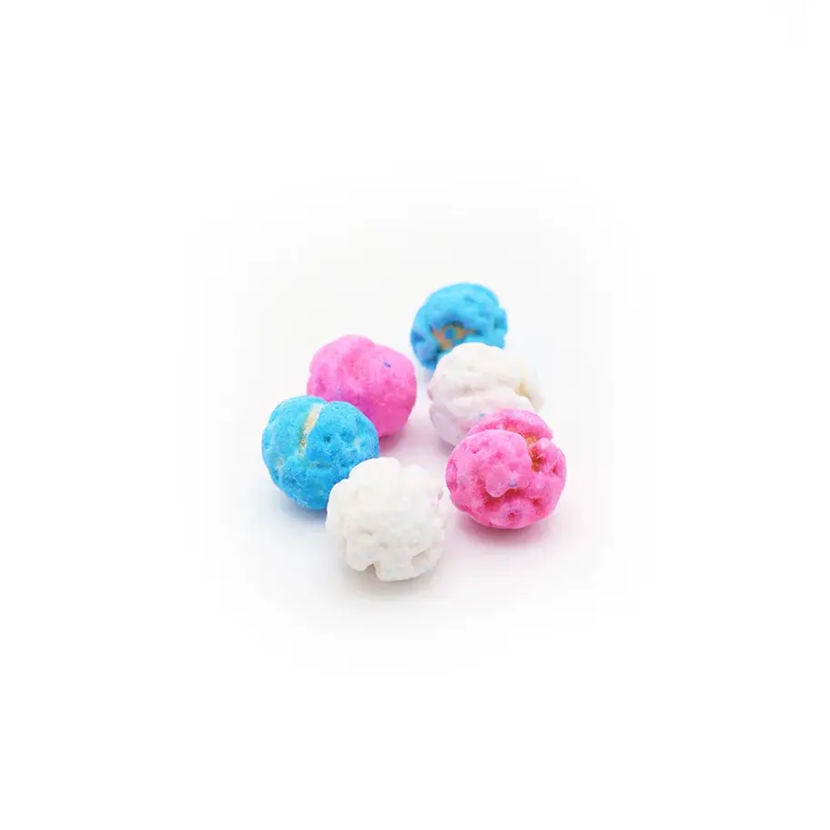 Colored chickpea candies crispy sugar-coated snack for festive occasions.