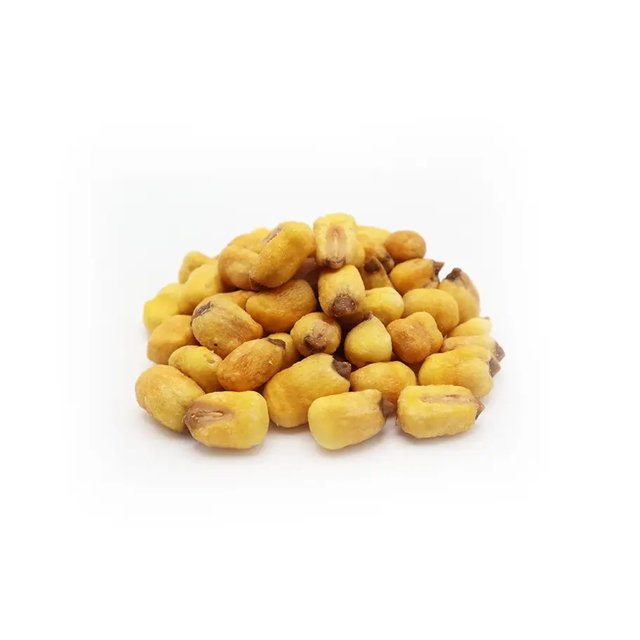 Roasted corn salted crispy, naturally roasted snack.
