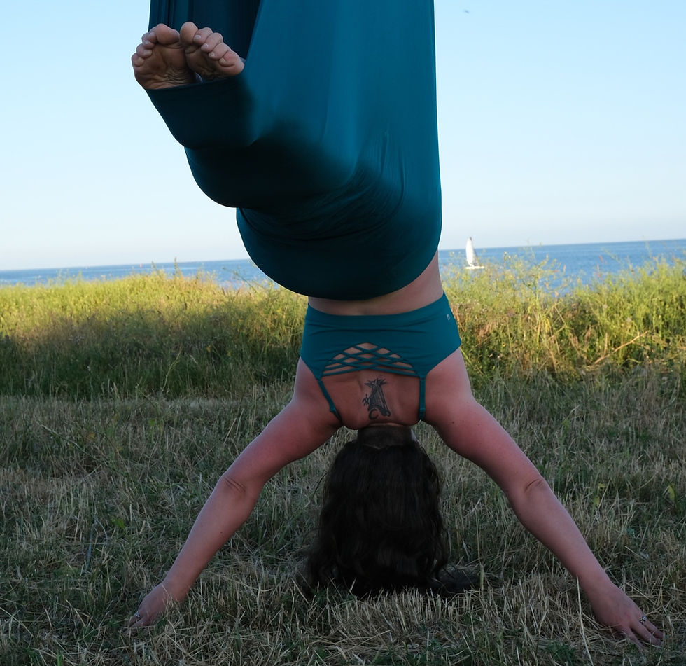 Yoga aérien ou yoga traditionnel ? L'harmonie entre Ciel et Terre.