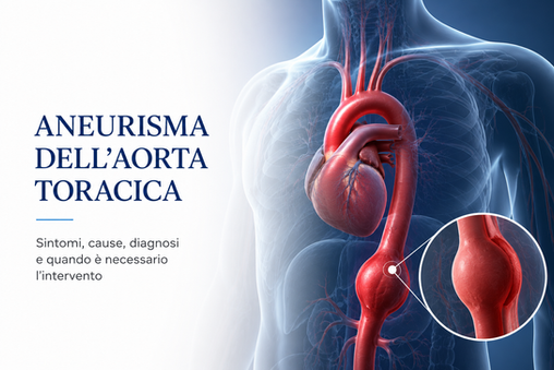 Aneurisma dell'aorta toracica: sintomi, diagnosi e quando è necessario l'intervento
