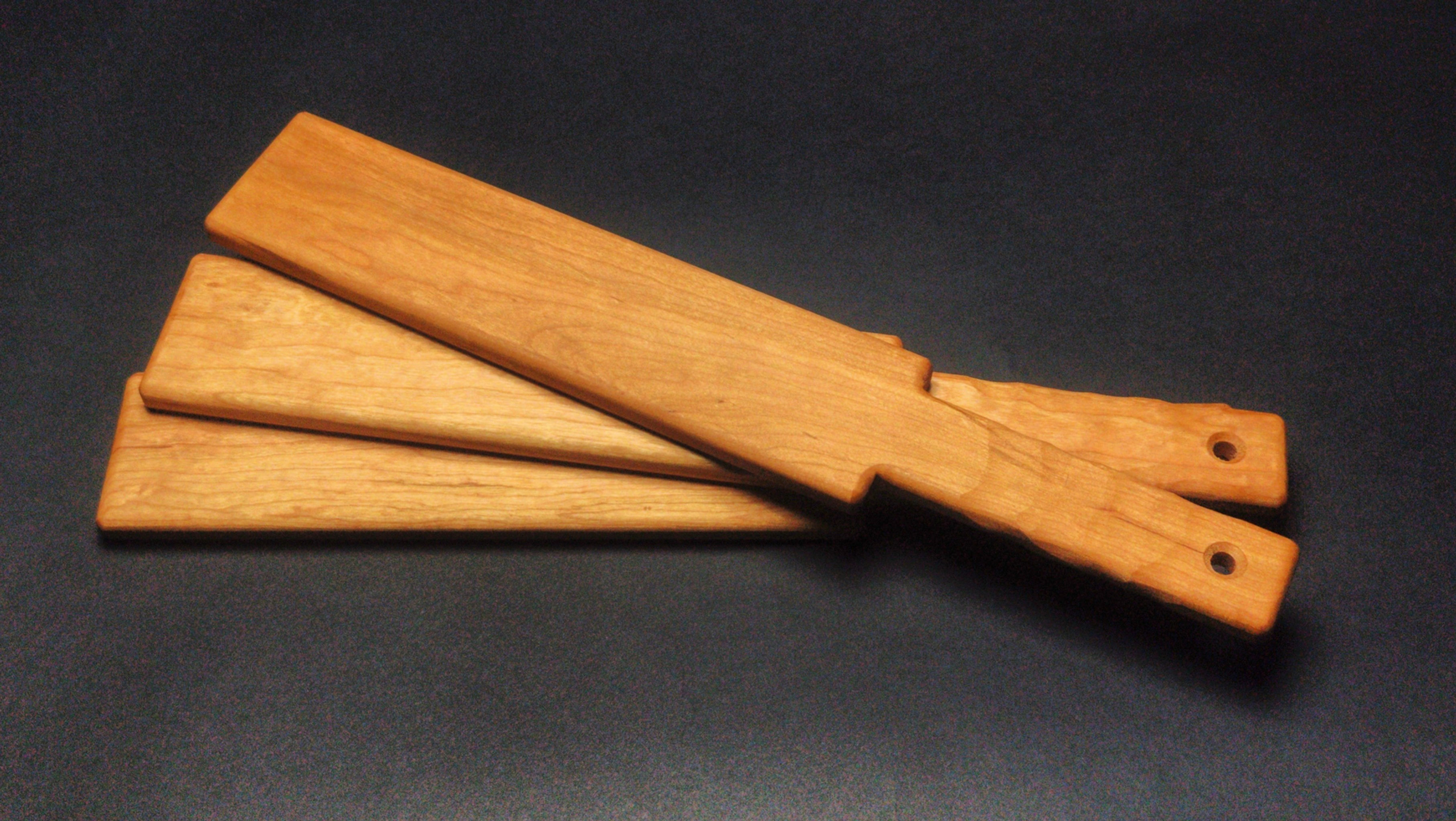 Cherrywood paddle   3" x 18" x 5/8