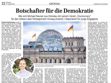 Botschafter für die Demokratie